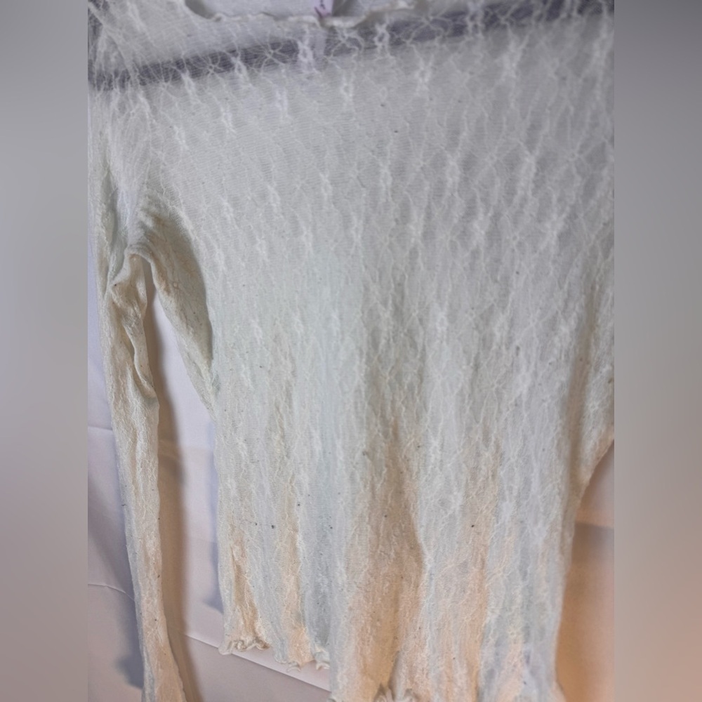 Out From Under Libby Sheer Long Sleeve Lace Top - Picture 3 of 11